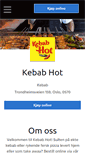 Mobile Screenshot of kebabhot.net